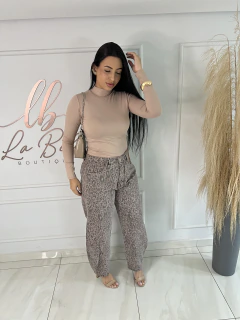 Calça Animal Print - La Beliê Boutique
