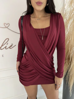 Vestido Transpassado Keisy - comprar online