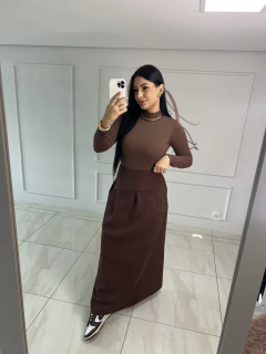 Saia Tricoline - La Beliê Boutique
