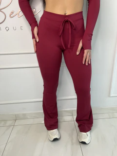 Calça Flare Poliamida - comprar online