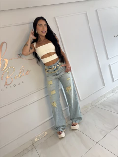 Calça Wide Vintage - La Beliê Boutique