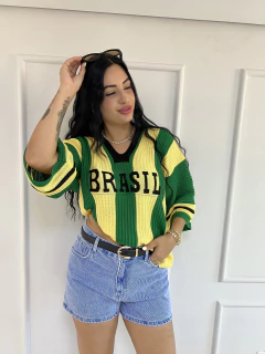 Camisa Tricô Modal - La Beliê Boutique
