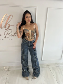 Corselet Estampado - La Beliê Boutique