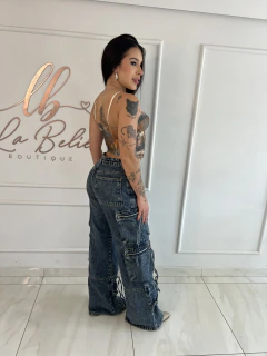 Calça Cargo Vintage - La Beliê Boutique
