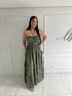Vestido Amarração na internet