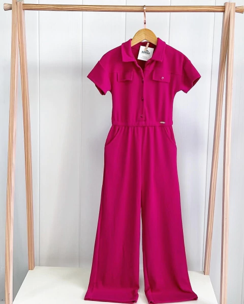 Macacão Rosa - comprar online