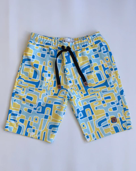 BERMUDA MOLETOM SUBLIMADA - AQUABREEZE - comprar online