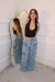 CALÇA CARGO JEANS CLARO na internet