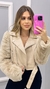 JAQUETA COURO PELINHO 8488 - loja online