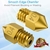 Nozzle 0.4mm Bronce Pico 1.75mm Extrusor Impresora 3d Creality CR10, Ender-2-3-4 y Pro, Anet, Tevo... - Taifu