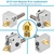 Nozzle 0.4mm Bronce Pico 1.75mm Extrusor Impresora 3d Creality CR10, Ender-2-3-4 y Pro, Anet, Tevo...