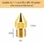 Nozzle 0.4mm Bronce Pico 1.75mm Extrusor Impresora 3d Creality CR10, Ender-2-3-4 y Pro, Anet, Tevo... - tienda online