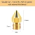 Nozzle 0.4mm Bronce Pico 1.75mm Extrusor Impresora 3d Creality CR10, Ender-2-3-4 y Pro, Anet, Tevo... - tienda online