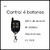 Control Remoto con Antena de 4 Botones 160m