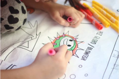 Individuales para colorear - ART POWER TOYS