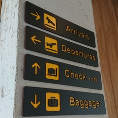 Señalética Aeropuertos en internet
