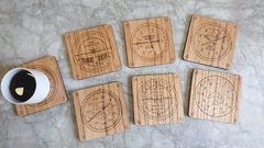 Posavasos Aviación SIX PACK (Instrumentos) - tienda online