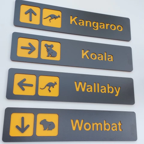 Señalética Australia - comprar online