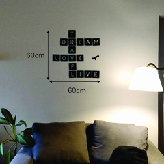DECO WALL - SCRABBLE - comprar online