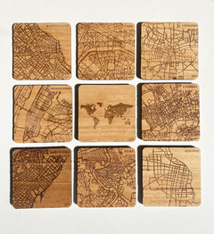 Posavasos Ciudades - Imaps