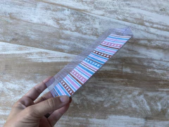 106 - Card 6x25cm + Caixinha Acetato Dia dos Namorados Personalizado - (cópia)