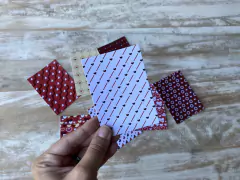 Imagen de 109 - Cartão Card para fundo Biscoito Bolacha Cookie Dia dos Namorados Personalizado - (cópia)