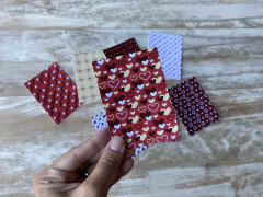 109 - Cartão Card para fundo Biscoito Bolacha Cookie Dia dos Namorados Personalizado - (cópia) - tienda online