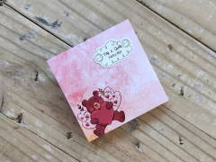 038 - Cartão com Bolso para Biscoito Bolacha Cookie Dia dos namorados Personalizado na internet