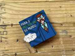 049 - Cartão com Bolso para Biscoito Bolacha Cookie Dia dos professores Personalizado - (cópia)