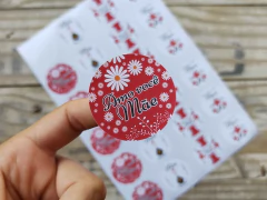 018 - Adesivos Dia das Mães Personalizados