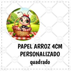 Papel arroz 4cm redondo - Cortado - (cópia)