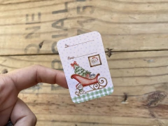 coleção daniela - Adesivos DE/PARA Natal Personalizados 059 - (cópia)