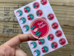 012 - Adesivos Natal - 24 unidades - Pronta Entrega