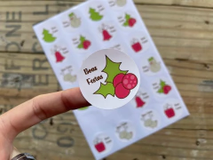 030 - Adesivos Natal Personalizados - (cópia) en internet