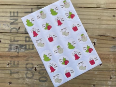 030 - Adesivos Natal Personalizados - (cópia)
