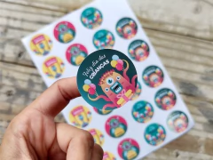 016 - Adesivos dia das CRIANÇAS Personalizados