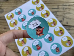 025 - Adesivos Dia dos Professores Personalizados - (cópia) - comprar online