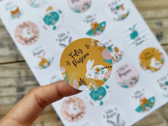 015 - Adesivos Pascoa Personalizados na internet