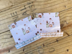Coleção Laura - Cartão ou Card com Dobra Natal Personalizado 061 - comprar online