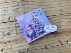 Coleção Karen - Cartão com Bolso Natal Personalizado 071