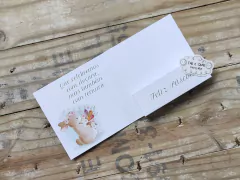 027 - Cartão com Bolso para Biscoito Bolacha Cookie Páscoa 11,5 x 11,5 cm Personalizado - comprar online