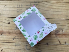 Coleção Ana - Caixa com Visor 11,5x13,5x6,0 cm Natal Personalizado 057 - comprar online