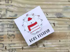 Cartões para Biscoito 12 x 12 cm