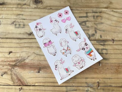 stiker lhama - comprar online