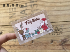 001 - Adesivos Natal Personalizados na internet