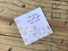 que nunca nos falte flor, nem amor