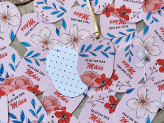 032 - Tags Dia das Mães Personalizadas