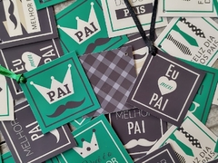 004 - Tags dia dos PAIS Personalizadas na internet