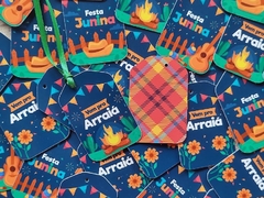 003 - Tags festa junina Personalizadas
