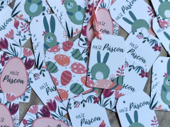 026 - Tags Páscoa Personalizadas